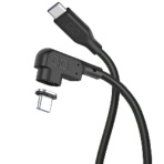 ＣＩＯ　Ｌ字型マグネットシリコンケーブル　ＣｔｏＣ　１００Ｗ　ＣＩＯ－ＳＬＬＭＧ－ＣＣ