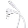 ＣＩＯ　Ｌ字型マグネットシリコンケーブル　ＣｔｏＣ　１００Ｗ　２ｍ　ホワイト　ＣＩＯ－ＳＬＬＭＧ－ＣＣ２－ＷＨ　１本1