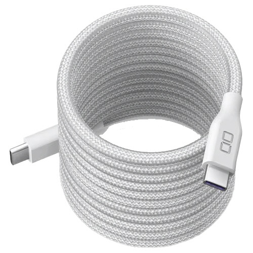 ＣＩＯ　スパイラルケーブル　ＣｔｏＣ　２ｍ　ナチュラルホワイト　ＣＩＯ－ＮＬＳＣ３００００－ＣＣ２－ＮＷＨ　１本1