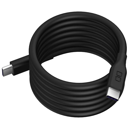 ＣＩＯ　スパイラルシリコンケーブル　ＣｔｏＣ　２４０Ｗ　１ｍ　ブラック　ＣＩＯ－ＳＬＳＣ３００００－ＣＣ１－ＢＫ　１本1