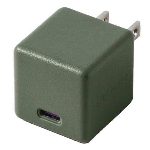 ＣＩＯ　Ｍａｔｅ　Ｃｈａｒｇｅｒ　００１　２０Ｗ　Ｃ×１ポート　モスグリーン　ＭＡＴＥ－ＣＨ００１－ＭＧＲ　１個1