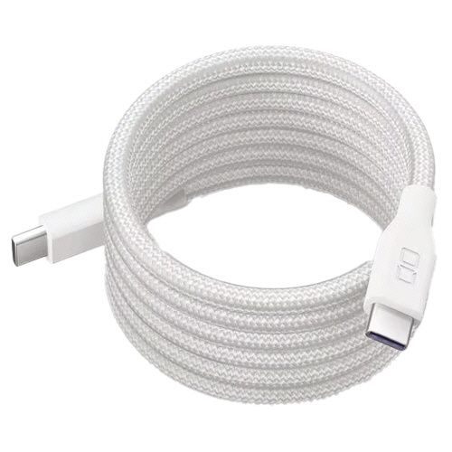 ＣＩＯ　スパイラルケーブル　ＣｔｏＣ　１ｍ　ナチュラルホワイト　ＣＩＯ－ＮＬＳＣ３００００－ＣＣ１－ＮＷＨ　１本1