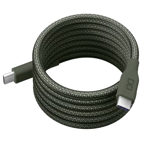 ＣＩＯ　スパイラルケーブル　ＣｔｏＣ　１ｍ　モスグリーン　ＣＩＯ－ＮＬＳＣ３００００－ＣＣ１－ＭＧＲ　１本1