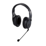 エレコム　２．４ＧＨｚワイヤレスステレオヘッドセット　ブラック　ＨＳ－ＨＰＷ０１ＢＫ　１個