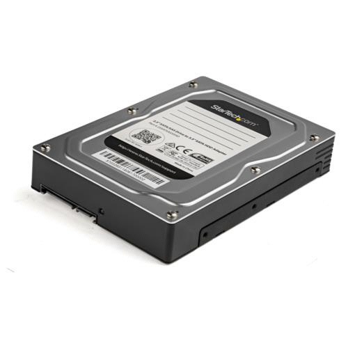 ＳｔａｒＴｅｃｈ．ｃｏｍ　３．５インチベイ内蔵ＨＤＤケース　２．５インチＨＤＤ／ＳＳＤ対応　シルバー／ブラック　２５ＳＡＴＳＡＳ３５ＨＤ　１個1