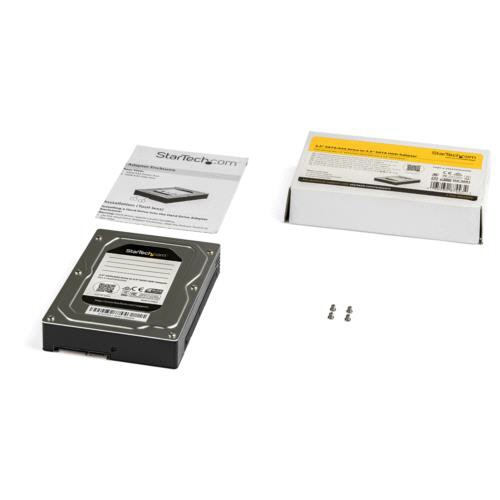 ＳｔａｒＴｅｃｈ．ｃｏｍ　３．５インチベイ内蔵ＨＤＤケース　２．５インチＨＤＤ／ＳＳＤ対応　シルバー／ブラック　２５ＳＡＴＳＡＳ３５ＨＤ　１個5
