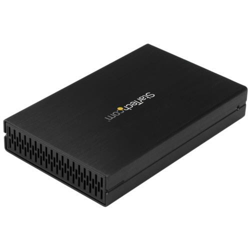 ＳｔａｒＴｅｃｈ．ｃｏｍ　２．５インチＳＡＴＡ対応ＳＳＤ／ＨＤＤケース　ブラック　Ｓ２５１ＢＵ３１３１５　１個2