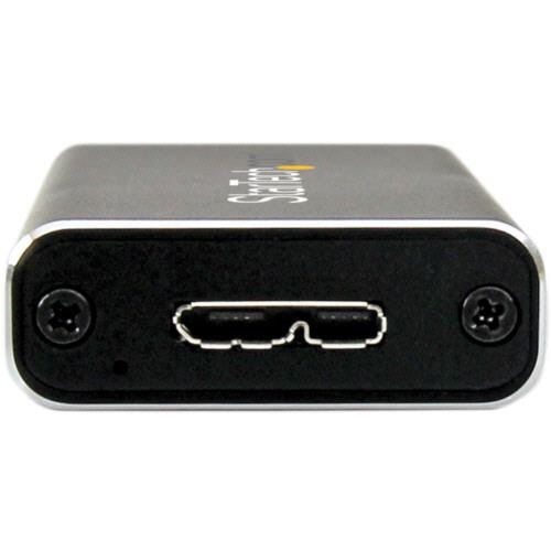 ＳｔａｒＴｅｃｈ．ｃｏｍ　Ｍ．２　ＳＡＴＡ　ＳＳＤケース／ＵＳＢ　３．０接続　ブラック　ＳＭ２ＮＧＦＦＭＢＵ３３　１個2
