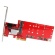 ＳｔａｒＴｅｃｈ．ｃｏｍ　２ｘ　Ｍ．２　ＮＧＦＦ　ＳＳＤ　ＲＡＩＤコントローラカード　ＰＥＸＭ２ＳＡＴ３４２２　１個5