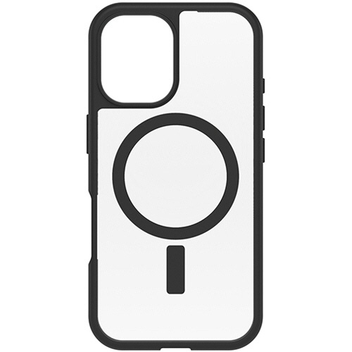 オッターボックス　ｉＰｈｏｎｅ　１６用ケース　Ｒｅａｃｔ　ＭａｇＳａｆｅ　ブラッククリスタル（クリア／ブラック）　７７－９６２４３　１個1
