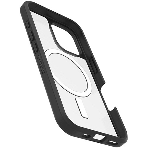 オッターボックス　ｉＰｈｏｎｅ　１６用ケース　Ｒｅａｃｔ　ＭａｇＳａｆｅ　ブラッククリスタル（クリア／ブラック）　７７－９６２４３　１個3