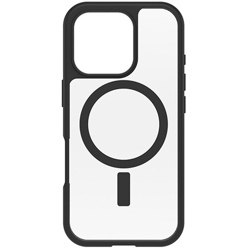 オッターボックス　ｉＰｈｏｎｅ　１６　Ｐｒｏ用ケース　Ｒｅａｃｔ　ＭａｇＳａｆｅ　ブラッククリスタル（クリア／ブラック）　７７－９６２５１　１個1