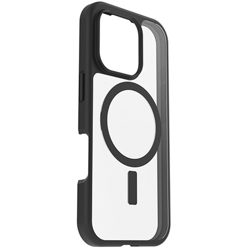 オッターボックス　ｉＰｈｏｎｅ　１６　Ｐｒｏ用ケース　Ｒｅａｃｔ　ＭａｇＳａｆｅ　ブラッククリスタル（クリア／ブラック）　７７－９６２５１　１個4