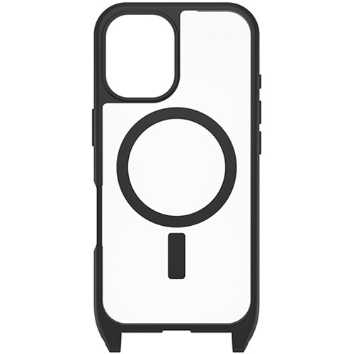 オッターボックス　ｉＰｈｏｎｅ　１６用ケース　Ｒｅａｃｔ　Ｎｅｃｋｌａｃｅ　ブラッククリスタル（クリア／ブラック）　７７－９６８１８　１個1