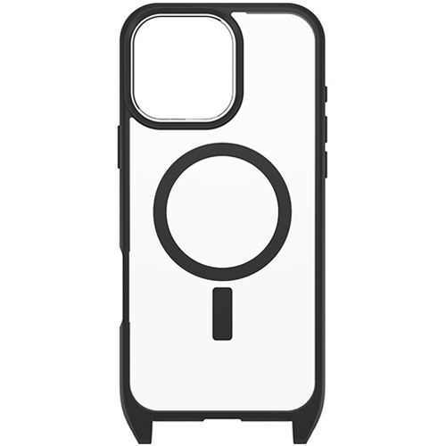 オッターボックス　ｉＰｈｏｎｅ　１６　Ｐｒｏ　Ｍａｘ用ケース　Ｒｅａｃｔ　Ｎｅｃｋｌａｃｅ　ブラッククリスタル（クリア／ブラック）　７７－９６８３６　１個1