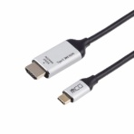 ナカバヤシ　ミヨシ　Ｔｙｐｅ－Ｃ　ＨＤＭＩ変換ケーブル　４Ｋ６０Ｈｚ対応　ブラック　ＵＳＤ－４ＫＢＫ