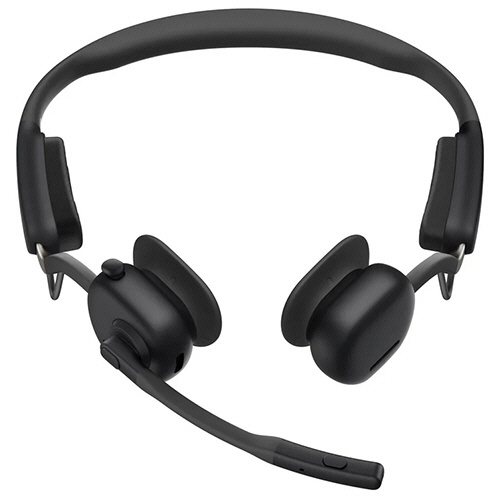ショックス　ワイヤレス骨伝導ヘッドセット　ＯｐｅｎＭｅｅｔ　ブラック　ＳＫＺ－ＥＰ－００００４４　１個3