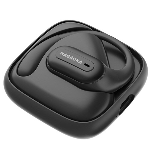 ナガオカ　オープンイヤー型ワイヤレスイヤホン　マイルドブラック　ＮＯＷ１０ＭＢＫ　１個3