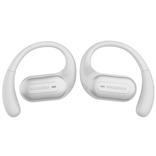 ナガオカ　オープンイヤー型ワイヤレスイヤホン　ホワイト　ＮＯＷ１０ＷＨ　１個1