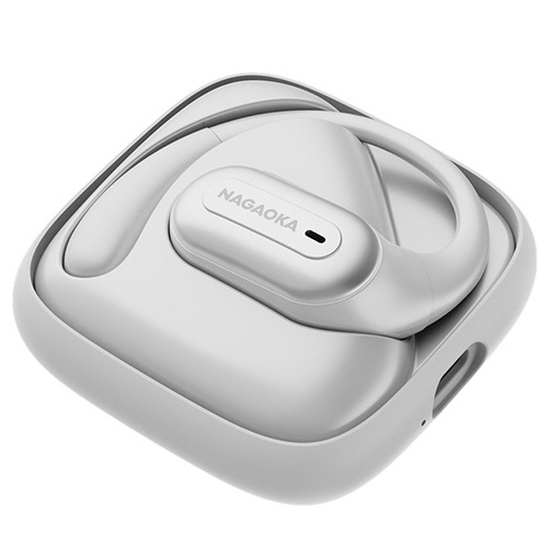 ナガオカ　オープンイヤー型ワイヤレスイヤホン　ホワイト　ＮＯＷ１０ＷＨ　１個3