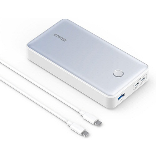 アンカージャパン　モバイルバッテリー　ＡＮＫＥＲ　５３７　ＰｏｗｅｒＢａｎｋ（ＰｏｗｅｒＣｏｒｅ　２４０００　６５Ｗ）　２４０００ｍＡｈ　ホワイト　Ａ１３７９Ｎ２１　１個1