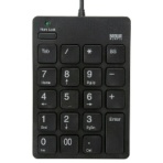 サンワサプライ　ＵＳＢテンキー（Ｔｙｐｅ－Ｃコネクタ・ＵＳＢ２．０ハブ付き）　ブラック　ＮＴ－１８ＣＵＨＢＫ　１個