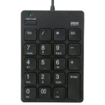 サンワサプライ　ＵＳＢテンキー（Ｔｙｐｅ－Ｃコネクタ）　ブラック　ＮＴ－１８ＣＵＢＫ　１個