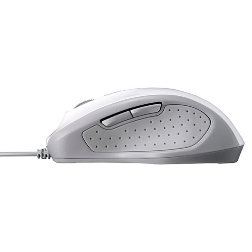 バッファロー　有線　ＢｌｕｅＬＥＤ　静音　５ボタンマウス　ホワイト　ＢＳＭＢＵ３００ＷＨ　１個3
