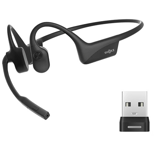 ショックス　ワイヤレス骨伝導ヘッドセット　ＯｐｅｎＣｏｍｍ２　ＵＣ　ＵＳＢ－Ａ　２０２５　Ｕｐｇｒａｄｅ　ＳＫＺ－ＥＰ－００００４０　１個2