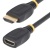 ＳｔａｒＴｅｃｈ．ｃｏｍ　ハイスピードＨＤＭＩ　２．０延長ケーブル　１ｍ　４Ｋ／６０Ｈｚ　オス－メス　ブラック　ＨＤ２ＭＦ３ＦＬ　１本