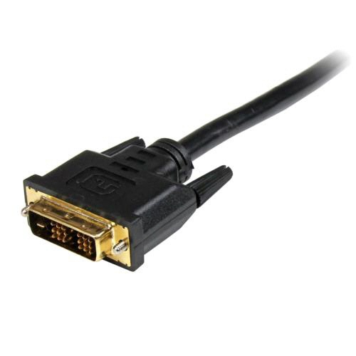 ＳｔａｒＴｅｃｈ．ｃｏｍ　ＨＤＭＩ－ＤＶＩ　Ｄ変換ケーブル　５ｍ　オス－オス　ブラック　ＨＤＤＶＩＭＭ５Ｍ　１本4