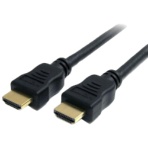 ＳｔａｒＴｅｃｈ．ｃｏｍ　ハイスピードＨＤＭＩ　１．４ケーブル　イーサネット対応　４Ｋ／３０Ｈｚ　オス－オス　ブラック　ＨＤＭＩＭＭＨＳ