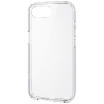 エレコム　ｉＰｈｏｎｅ　１６ｅ　ハイブリッドガラスケース　スタンダード　メタルステッカー付　クリア　ＰＭ－Ａ２５ＳＨＶＣＧ１ＣＲ　１個