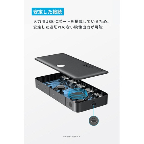 アンカージャパン　ＨＤＭＩ切替器　ＡＮＫＥＲ　ＨＤＭＩ　Ｓｗｉｔｃｈ（４－ｉｎ－１）　グレー　Ａ８３Ｈ２０Ａ１　１個5