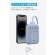 アンカージャパン　電源タップ　ＡＮＫＥＲ　Ｎａｎｏ　Ｃｈａｒｇｉｎｇ　Ｓｔａｔｉｏｎ（６－ｉｎ－１　６７Ｗ）　グレイッシュブルー　Ａ９１２９Ｎ３１　１個4
