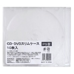 タカマツヤ　ＣＤ・ＤＶＤスリムケース　ＰＳ製