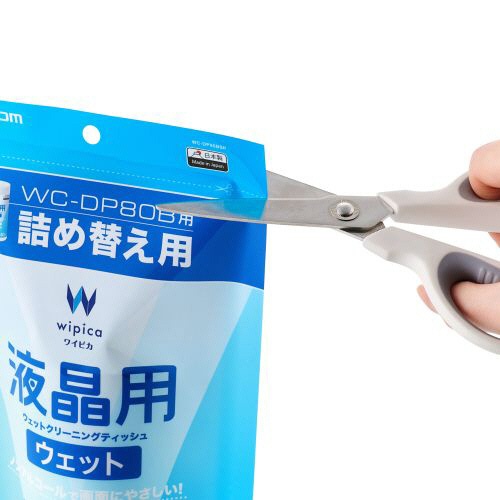 エレコム　液晶用ウェットクリーニングティッシュ　詰替用　ＷＣ－ＤＰ９０ＢＳＰ　１パック（９０枚）4
