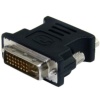 StarTech.com DVI-VGA変換アダプタ DVI-I(29ピン)オス-VGA(15ピン)メス ブラック DVIVGAMFBK 1個