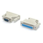 StarTech.com RS-232Cシリアル変換アダプター D-sub9ピン(オス)-D-sub25ピン(メス) AT925MF 1個