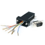 ＳｔａｒＴｅｃｈ．ｃｏｍ　ＤＢ９－ＲＪ４５　モジュラーアダプター　ＧＣ９８ＭＦ　１個