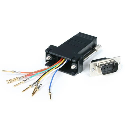 ＳｔａｒＴｅｃｈ．ｃｏｍ　ＤＢ９－ＲＪ４５　モジュラーアダプター　ＧＣ９８ＭＦ　１個1