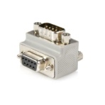 StarTech.com シリアル D-Sub9ピン(オス) - D-Sub9ピン(メス) L型(270°)変換アダプタ GC99MFRA1 1個