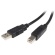 ＳｔａｒＴｅｃｈ．ｃｏｍ　ＵＳＢ２．０ケーブル　５０ｃｍ　Ｔｙｐｅ　Ａ（オス）－Ｂ（オス）　ブラック　ＵＳＢ２ＨＡＢ５０ＣＭ　１本1