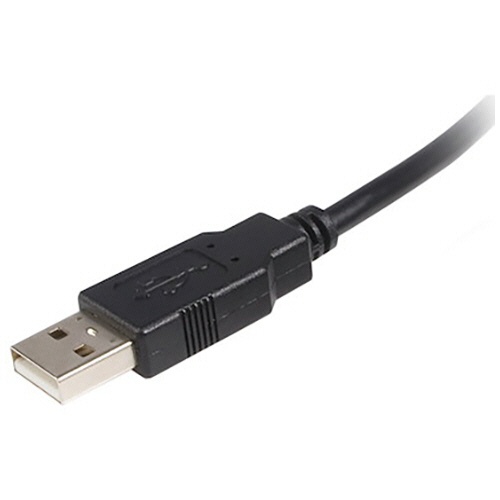 ＳｔａｒＴｅｃｈ．ｃｏｍ　ＵＳＢ２．０ケーブル　５０ｃｍ　Ｔｙｐｅ　Ａ（オス）－Ｂ（オス）　ブラック　ＵＳＢ２ＨＡＢ５０ＣＭ　１本3