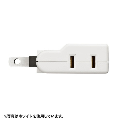 サンワサプライ　スイングミニタップ　２Ｐ・２個口　ブラック（ＲｏＨＳ指令１０準拠）　ＴＡＰ－ＡＣ８ＢＫ　１個2