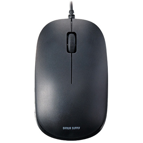 ＴＡＮＯＳＥＥ　サンワサプライ　サイレントマウス　ＢｌｕｅＬＥＤ（有線ＵＳＢ－Ａ＆Ｔｙｐｅ－Ｃ両用）　ブラック　ＭＡ－ＴＭＹＢＬ３　１個1