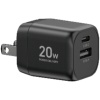 YAMAZEN PD対応 USBアダプター 20W C×1・A×1ポート YPD-20CA 1個