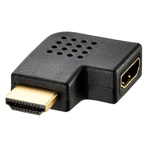バッファロー　ＨＤＭＩ横Ｌ型アダプター　ブラック　ＢＳＨＤＡＬＨ　１個1