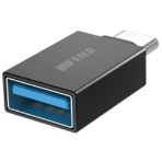 バッファロー USB3.2(Gen1)変換アダプター(A to C) ブラック BSUAC321ADBK 1個