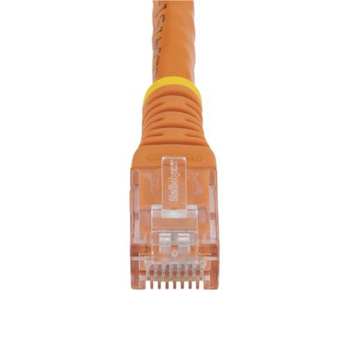 ＳｔａｒＴｅｃｈ．ｃｏｍ　カテゴリ６　ＬＡＮケーブル　ＵＴＰ　３０．４ｍ　オレンジ　Ｃ６ＰＡＴＣＨ１００ＯＲ　１本4